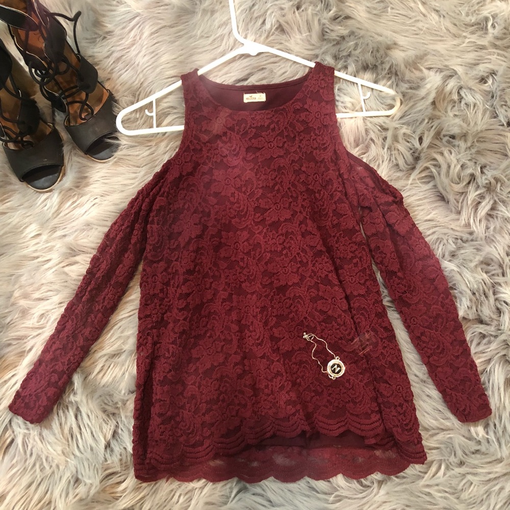 Hollister off the shoulder long sleeve